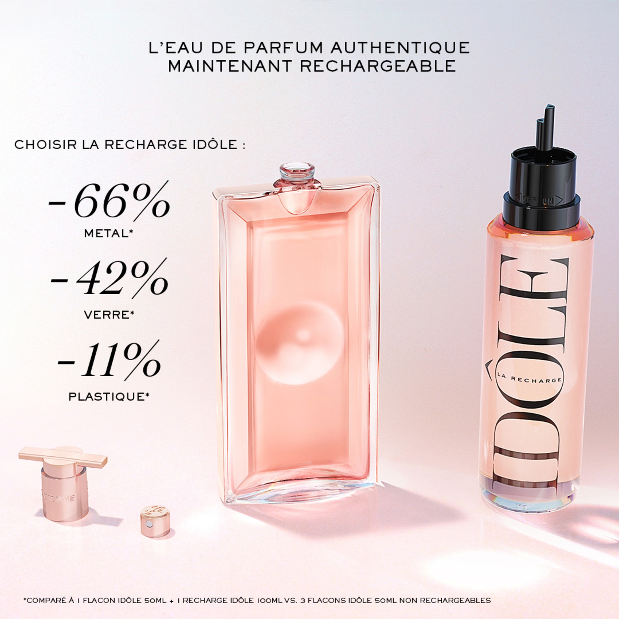 100ML Lancôme IDOLE Eau de parfum - recharge  1 of 4 