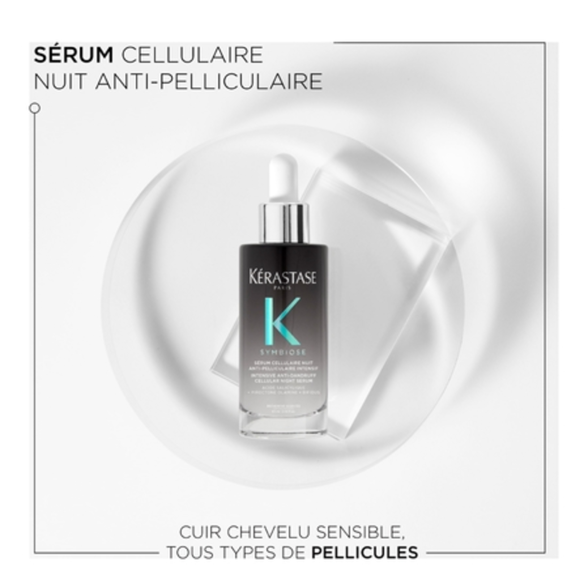 Sérum cellulaire nuit anti-pelliculaire Intensif