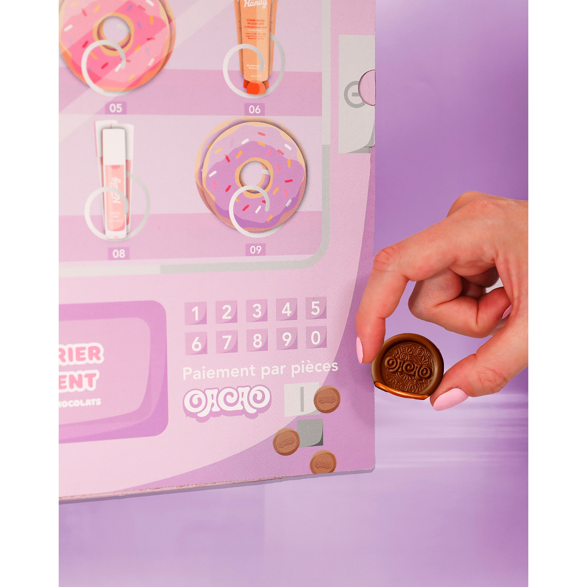 Calendrier de l'avent cosmétiques&chocolats