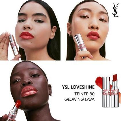 Rouge à lèvres brillant et soin