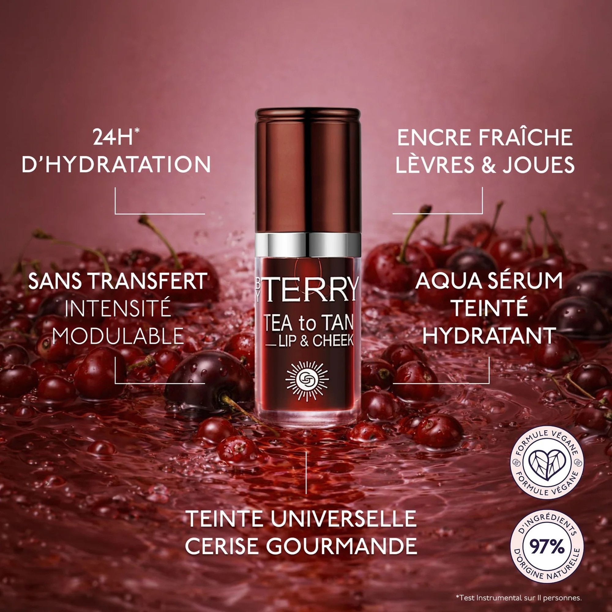  BY TERRY TEA TO TAN LIP & CHEEK Sérum aqua teinté hydratant lèvres & joues  1 of 4 