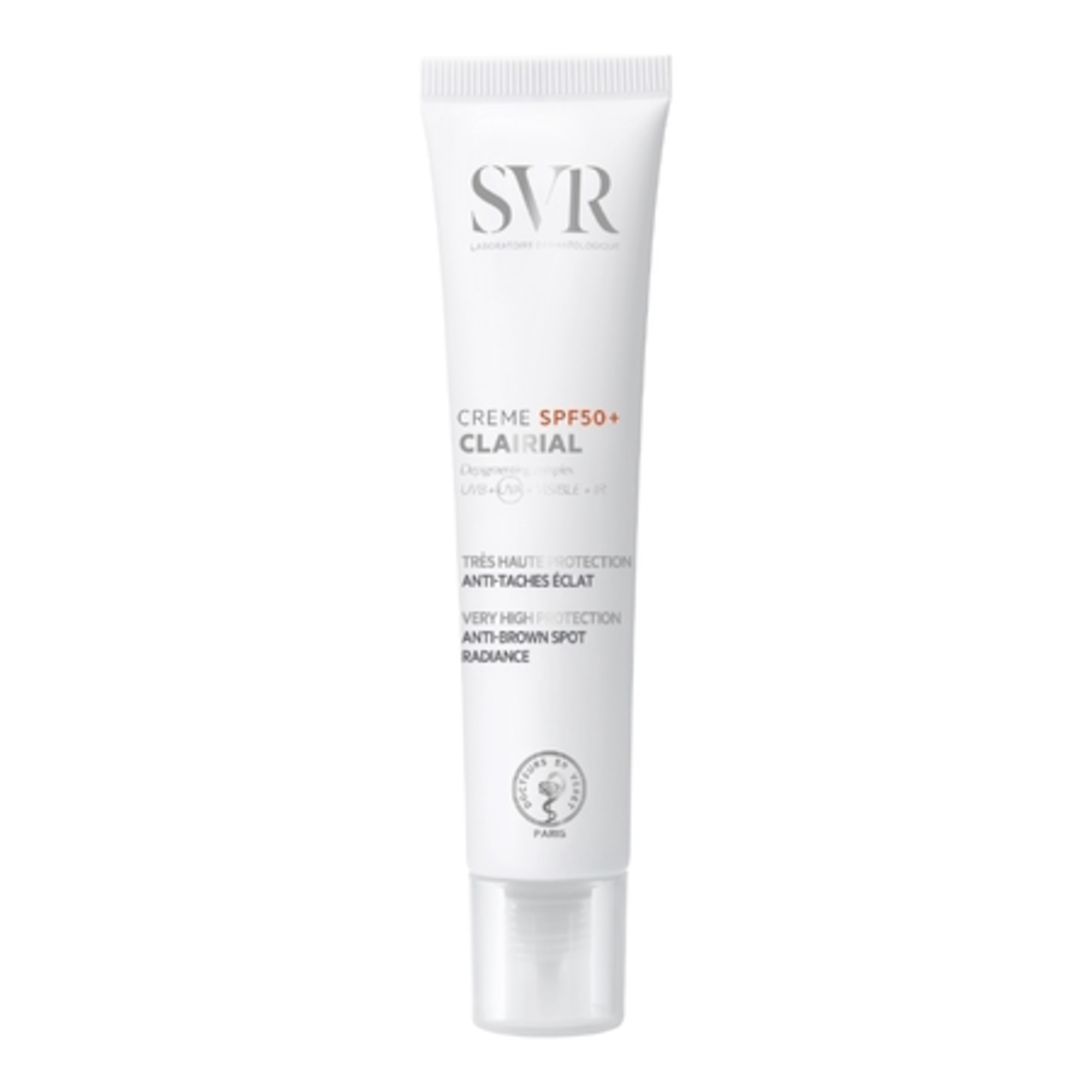 0.04L LABORATOIRE SVR CLAIRIAL CREME SPF50+ Très haute protection solaire anti-taches  Très haute protection solaire anti-taches
