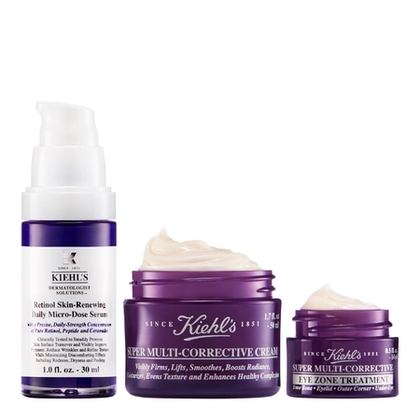  KIEHLS ULTIMATE ANTI-AGING ESSENTIALS Coffret soin visage des essentiels anti-âge  1 of 4 