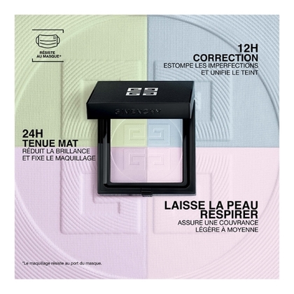 Poudre compacte fixatrice, floutante et matifiante