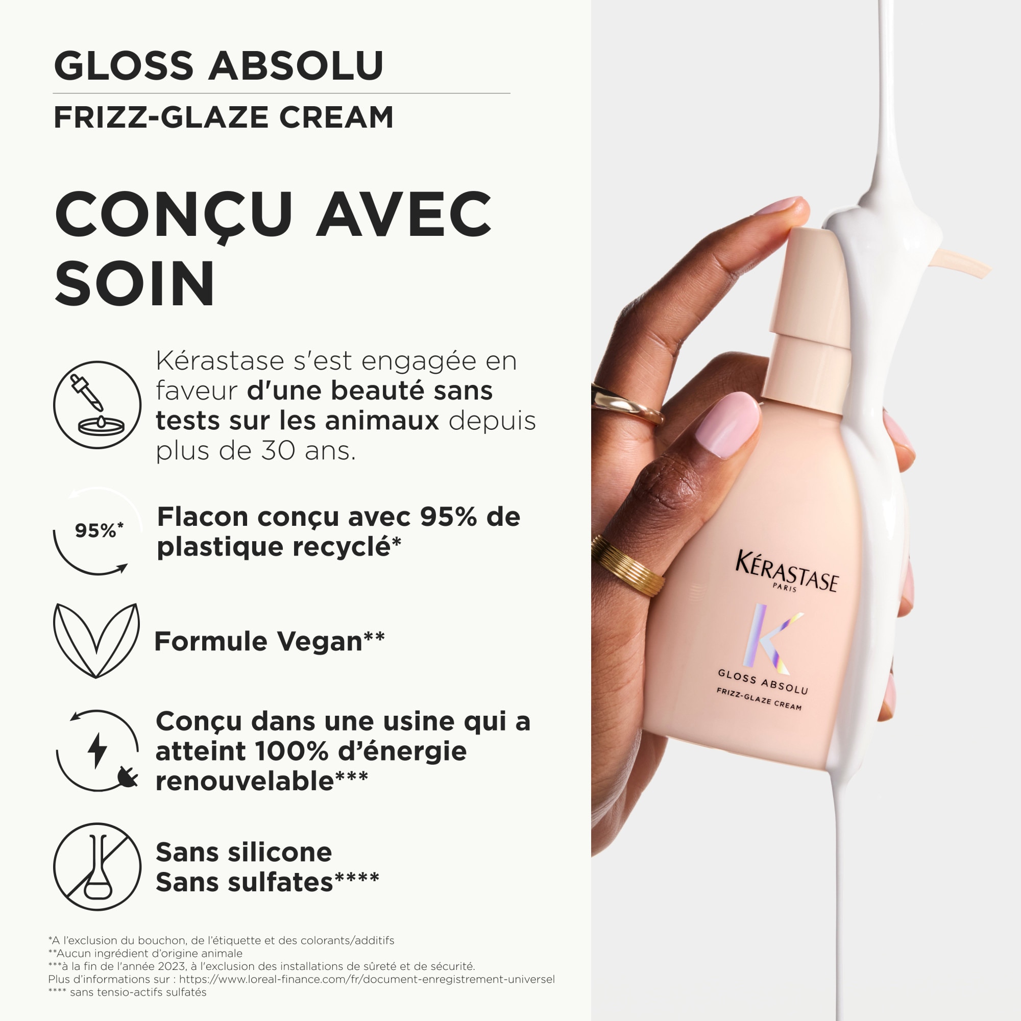 Crème de soin anti-frisottis