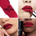  DIOR ROUGE DIOR Rouge à lèvres - confort et longue tenue - 2 finis : satin ou velvet  2 of 5 Rouge à lèvres - confort et longue tenue - 2 finis : satin ou velvet