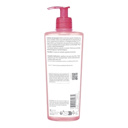 Gel moussant nettoyant visage doux apaise & hydrate le visage