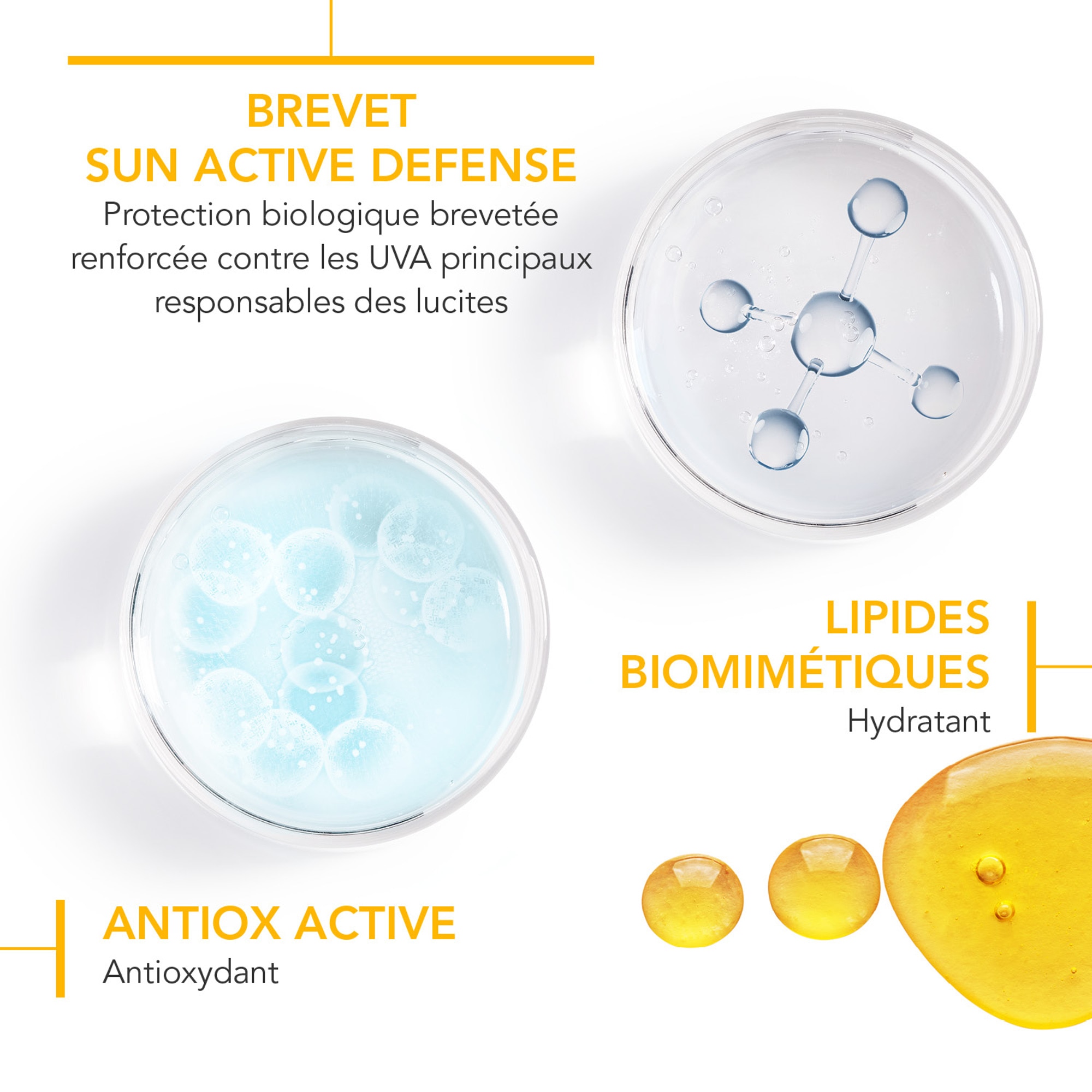 Eau solaire anti-ox spf50