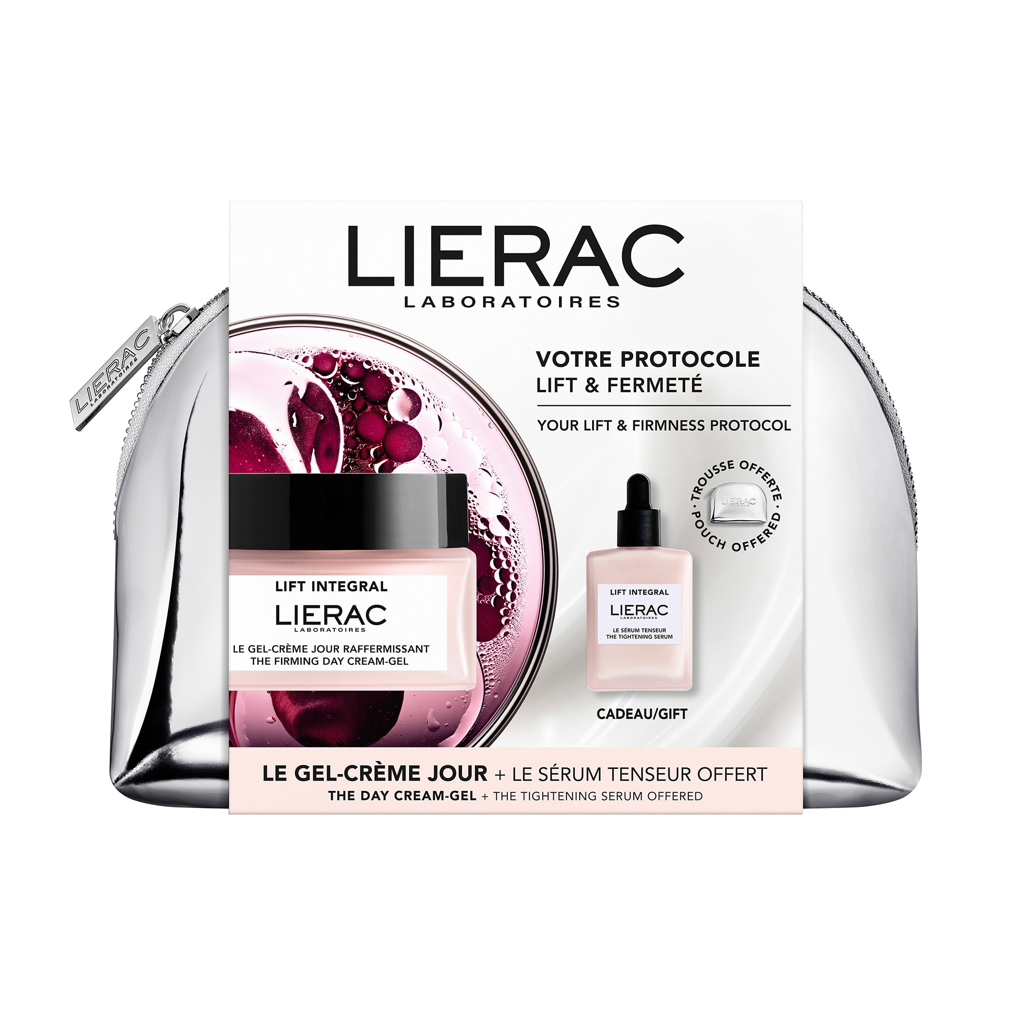 Lierac - Lift Integral - Coffret - Gel-crème Jour Raffermissant + Sérum Tenseur 15ml Offert