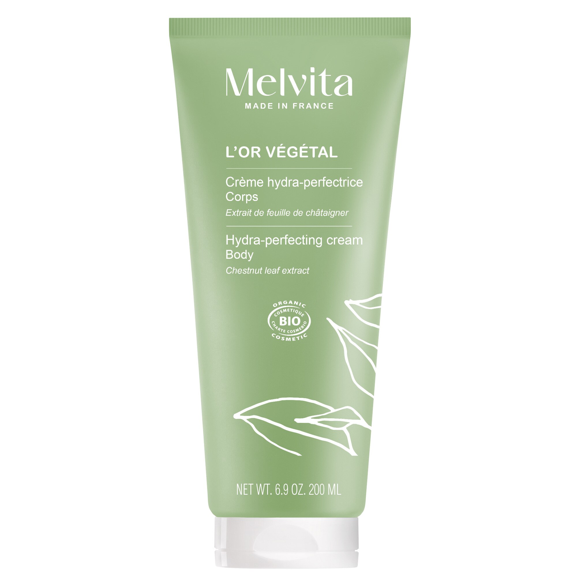 200ML MELVITA L'OR VEGETAL Crème corps hydra perf bio 1 of 1