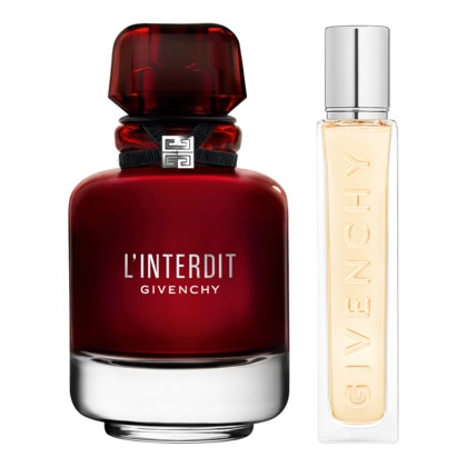  GIVENCHY L'INTERDIT Coffret - eau de parfum rouge + vaporisateur de voyage  1 of 4 