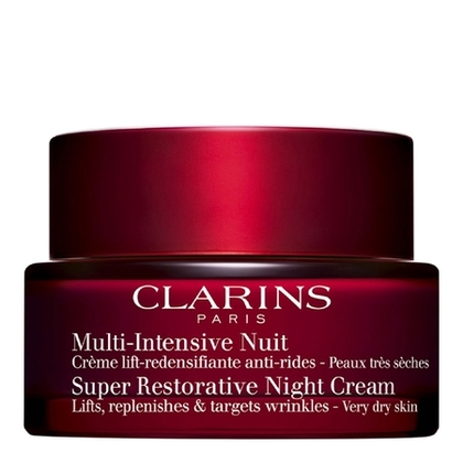 50mL Clarins MULTI-INTENSIVE Crème lift-redensifiante anti-rides nuit - peaux très sèches  1 of 4 