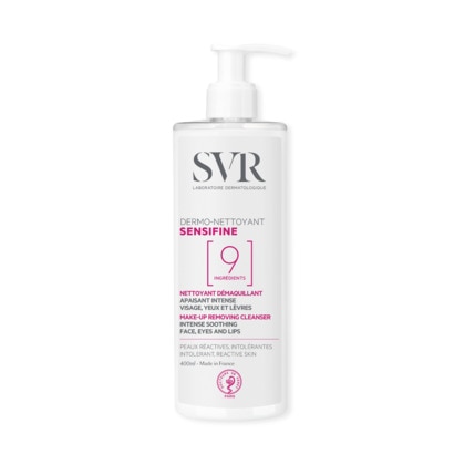 400mL LABORATOIRE SVR SENSIFINE Nettoyant démaquillant apaisant intense visage,yeux et lèvres 1 of 1