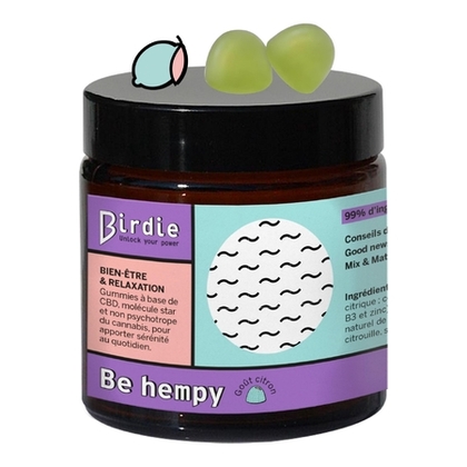 107G BIRDIE BIEN-ÊTRE Be Hempy - gummies bien-être et relaxation  1 of 3 