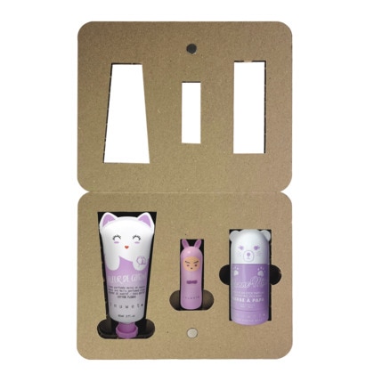  INUWET COFFRET DREAM MAUVE Crème mains, masque, baume lèvres  1 of 3 