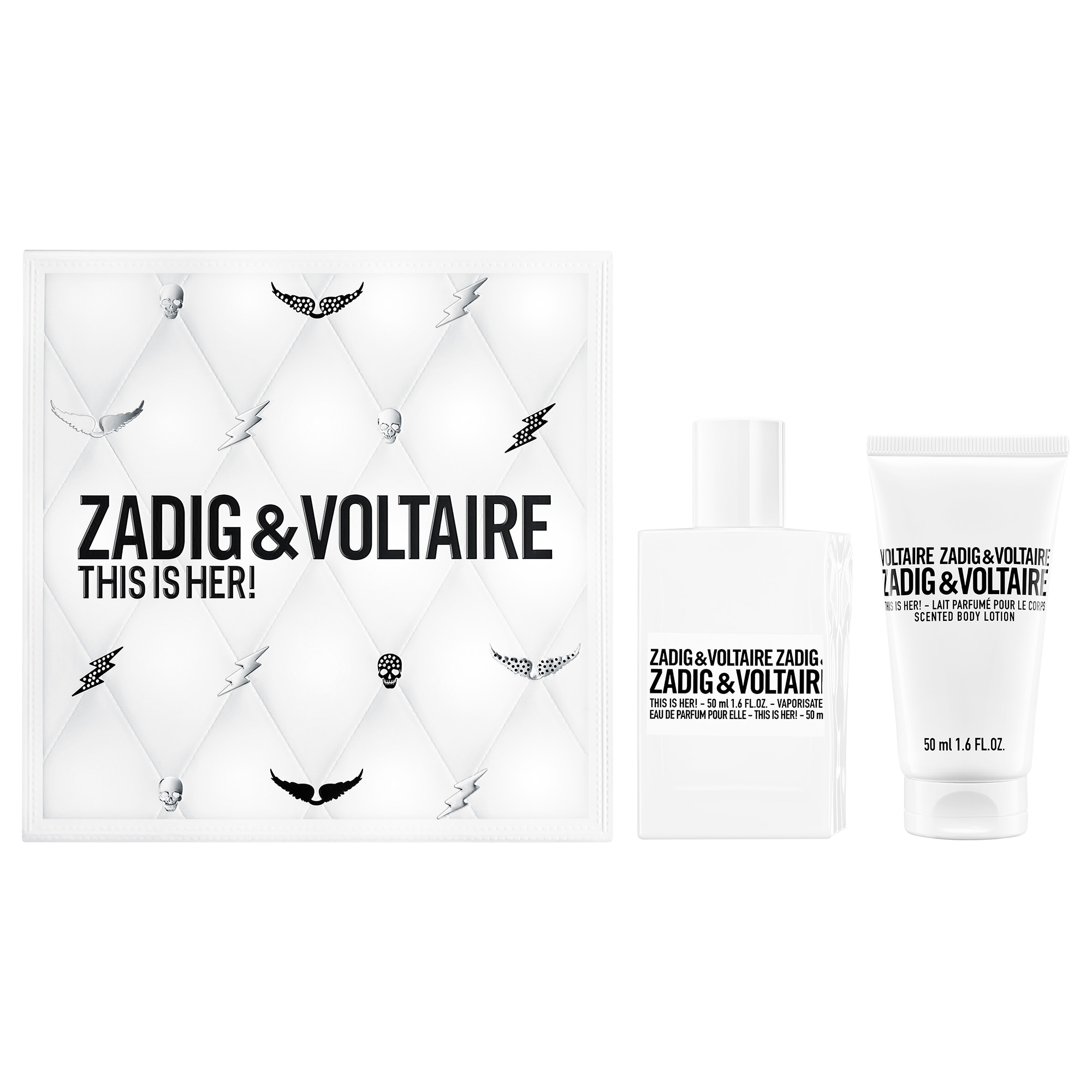 Zadig & Voltaire - This Is Her - Coffret Eau De Parfum + Lait Pour Le Corps
