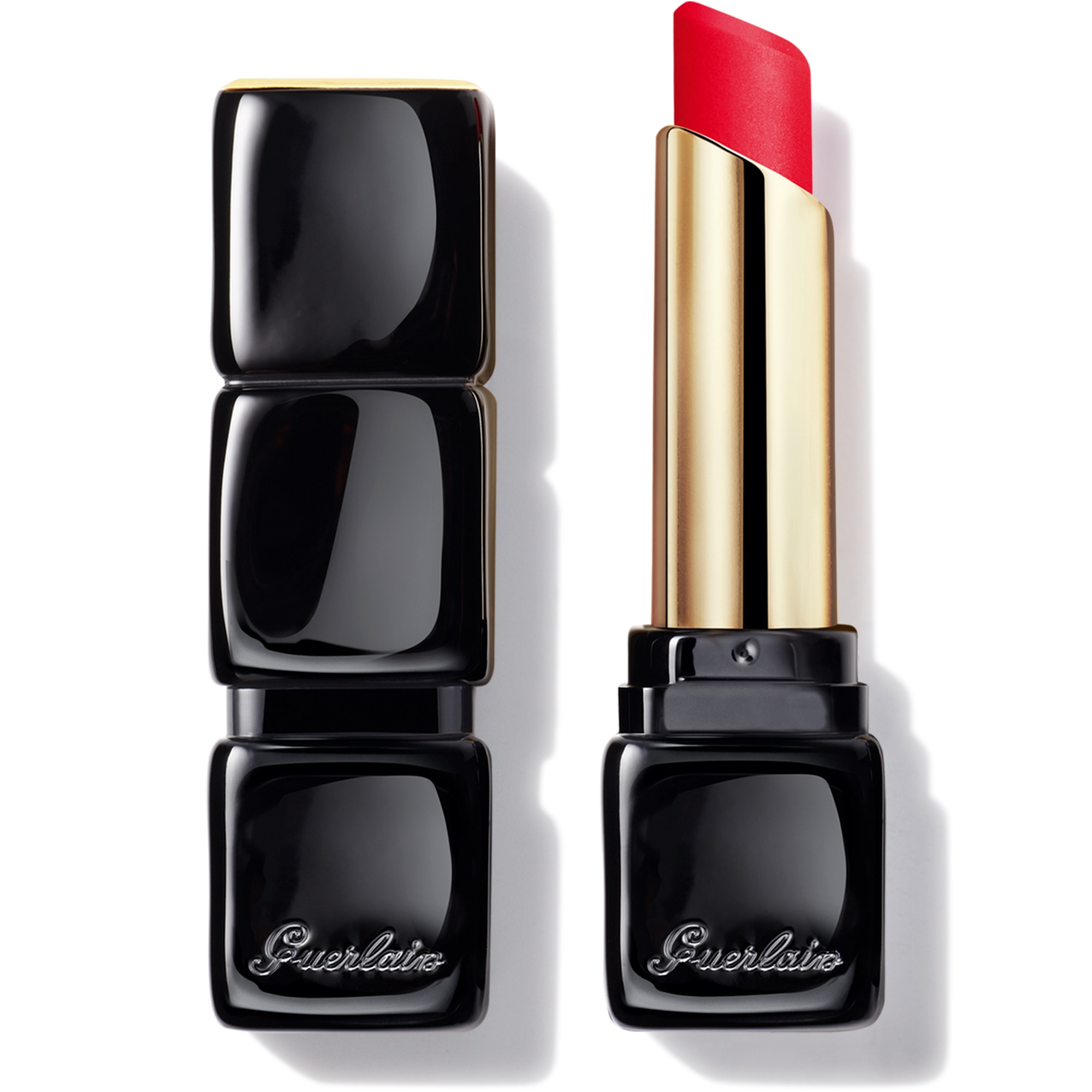 Guerlain - Kisskiss Tender Matte - Rouge À Lèvres Mat Lumineux Fin Et Fondant Confort 16h - 885 - Gentle Coral
