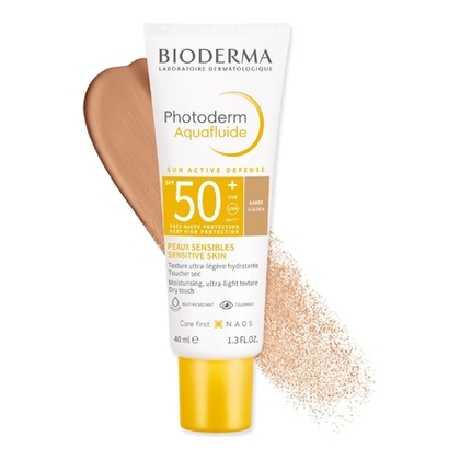 40ML BIODERMA PHOTODERM Aquafluide spf 50+ dorée  1 of 4 