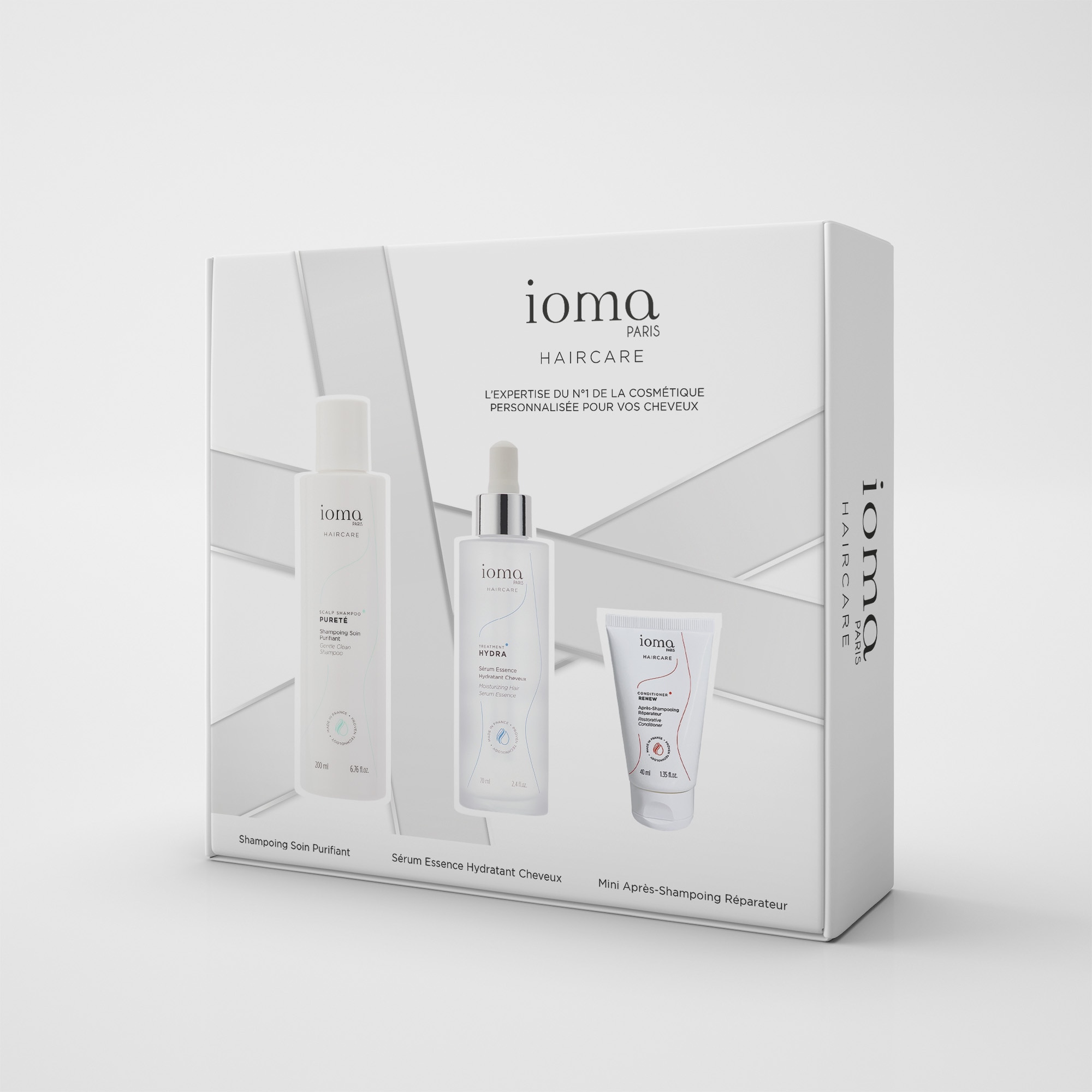 Ioma - Coffret - Trio D'essentiels Cheveux - Réparation Et Brillance