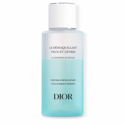 125ML DIOR NYMPHEA Le démaquillant yeux et lèvres soin biphasé à l'extrait de nymphéa purifiant  1 of 4 