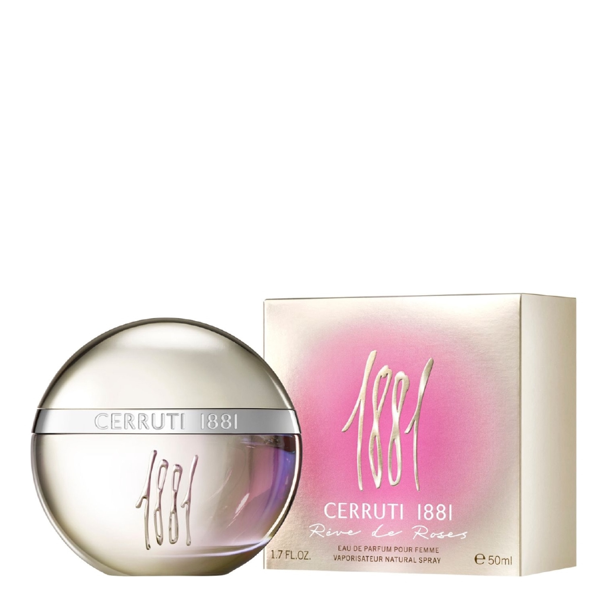50ML CERRUTI 1881 CERRUTI 1881 RÊVE DE ROSES Eau de parfum 1 of 4