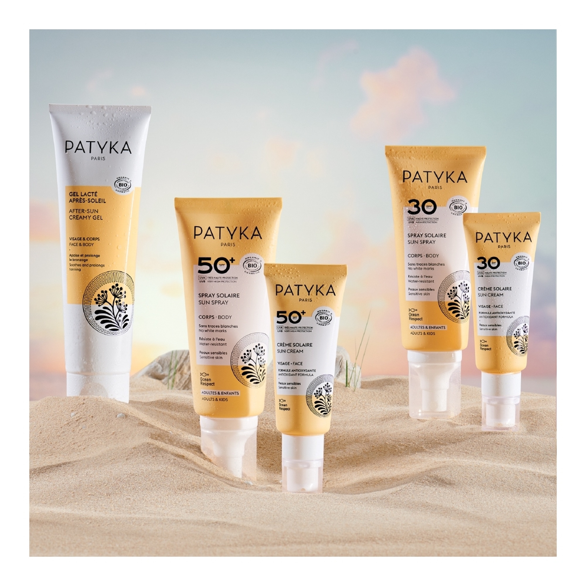 Lait solaire corps spf50+