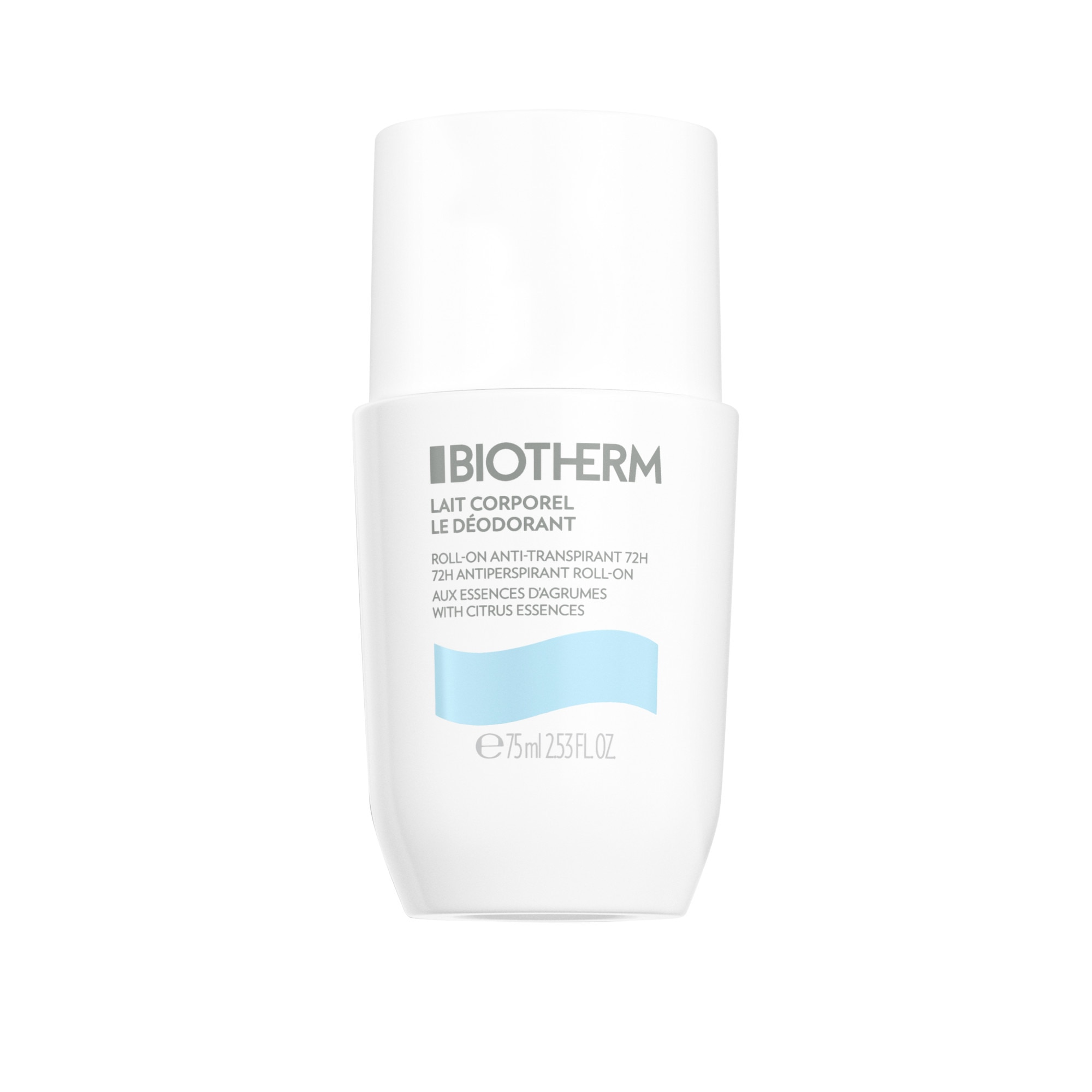 75ml BIOTHERM LE DÉODORANT BY LAIT CORPOREL Déodorant anti-transpirant 1 of 2