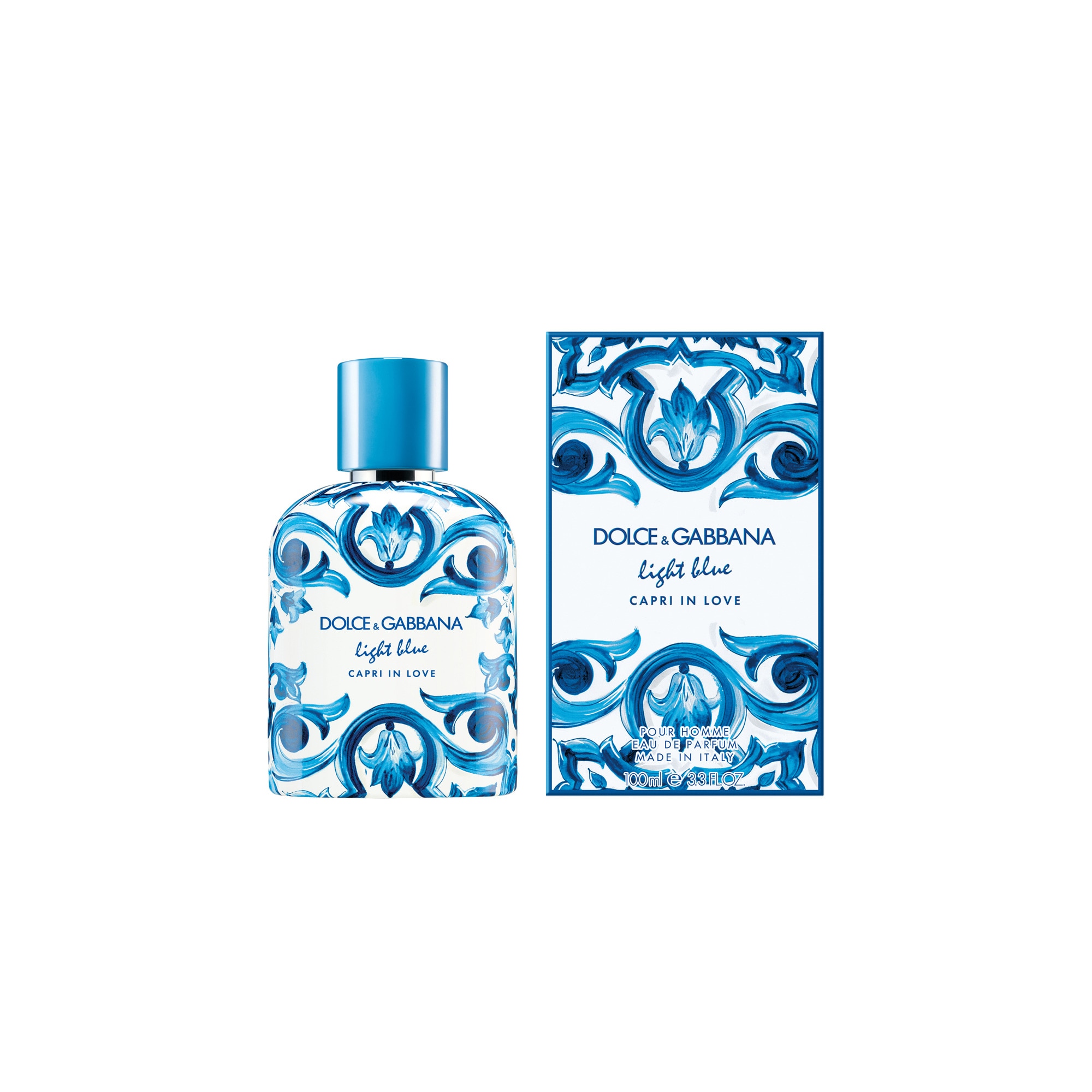 100ML DOLCE&GABBANA LIGHT BLUE CAPRI IN LOVE HOMME Eau de parfum  1 of 4 