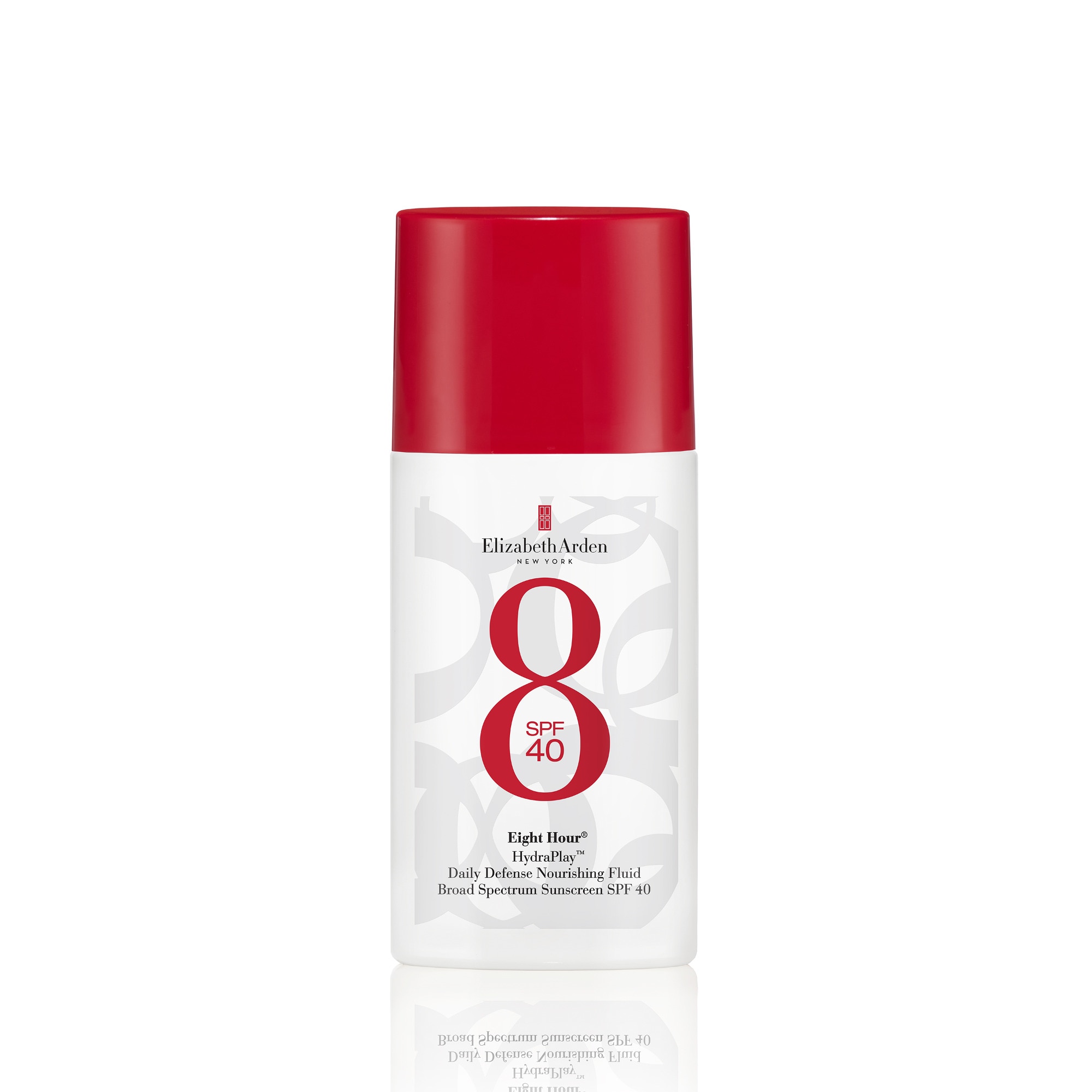 50mL Elizabeth Arden EIGHT HOUR® Hydraplay fluide hydratant intense défense quotidienne large spectre spf 40 1 of 4