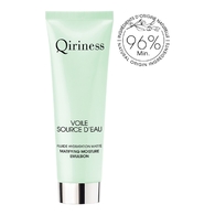 50ML Qiriness LES ESSENTIELS Voile source d'eau - fluide hydratation matité  1 of 2 