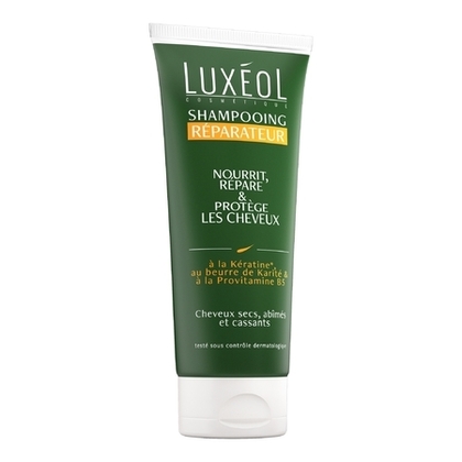 200ML Luxeol SHAMPOOING REPARATEUR Nourrit, répare et protège les cheveux - Cheveux secs abîmés et cassants  1 of 3 