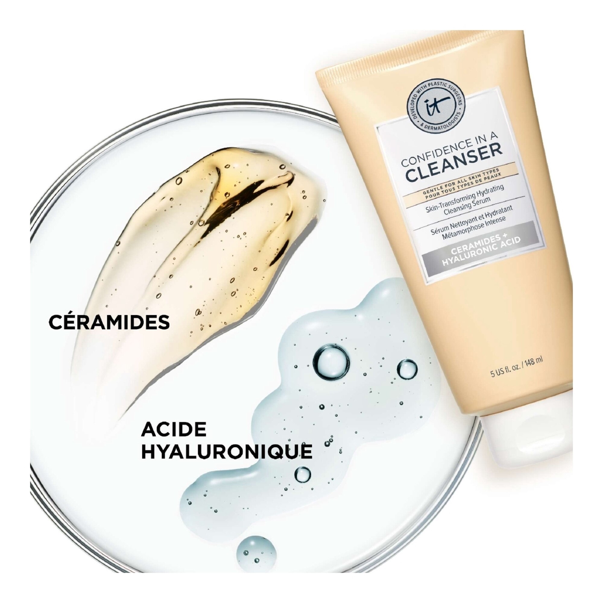 192G IT COSMETICS CONFIDENCE IN A CLEANSER? Sérum nettoyant visage hydratation intense   1 of 4 