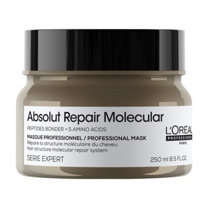 250ML L'ORÉAL PROFESSIONNEL ABSOLUT REPAIR MOLECULAR Masque concentré 1 of 4