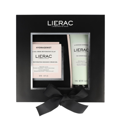  Lierac HYDRAGENIST Coffret - hydratation éclat - gel crème + masque gommant  1 of 1 