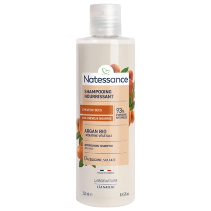 250ML Natessance CAPILLAIRE Shampooing nutrition intense argan  1 of 2 