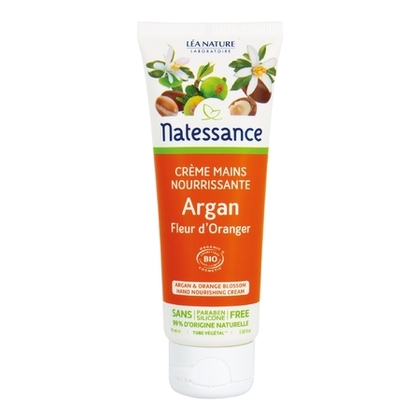 75ML Natessance CORPS BIO Crème mains nourrissante Argan Fleur d’Oranger   1 of 1 