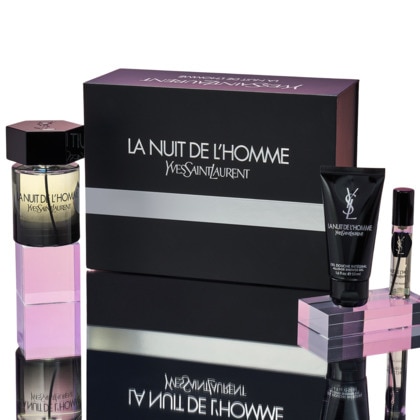  Yves Saint Laurent LA COLLECTION DU PARFUMEUR - "LA NUIT DE L'HOMME" Coffret - eau de parfum et gel douche  1 of 1 