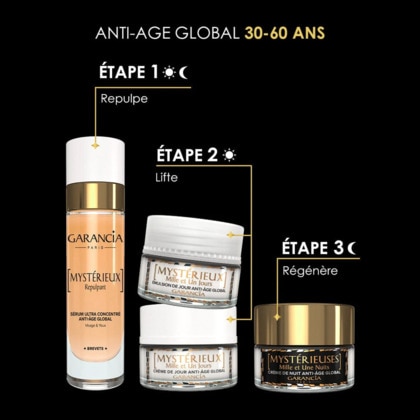 30ml GARANCIA MYSTERIEUX MILLE ET UN JOURS Crème de jour anti-âge  1 of 3 