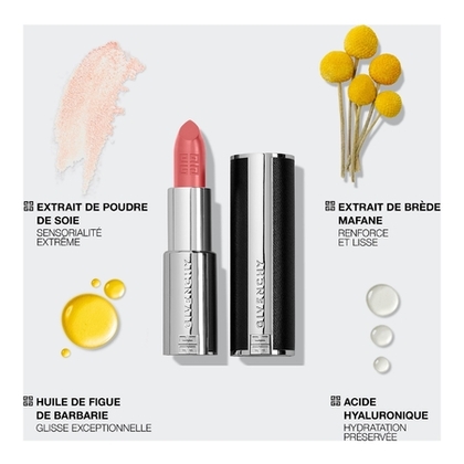  GIVENCHY LE ROUGE INTERDIT INTENSE SILK Rouge à lèvres rechargeable fini soyeux couleur lumineuse  1 of 4 