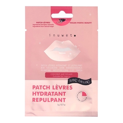 5G INUWET SOIN LEVRES Patch lèvres hydratant repulpant en bio cellulose  1 of 2 