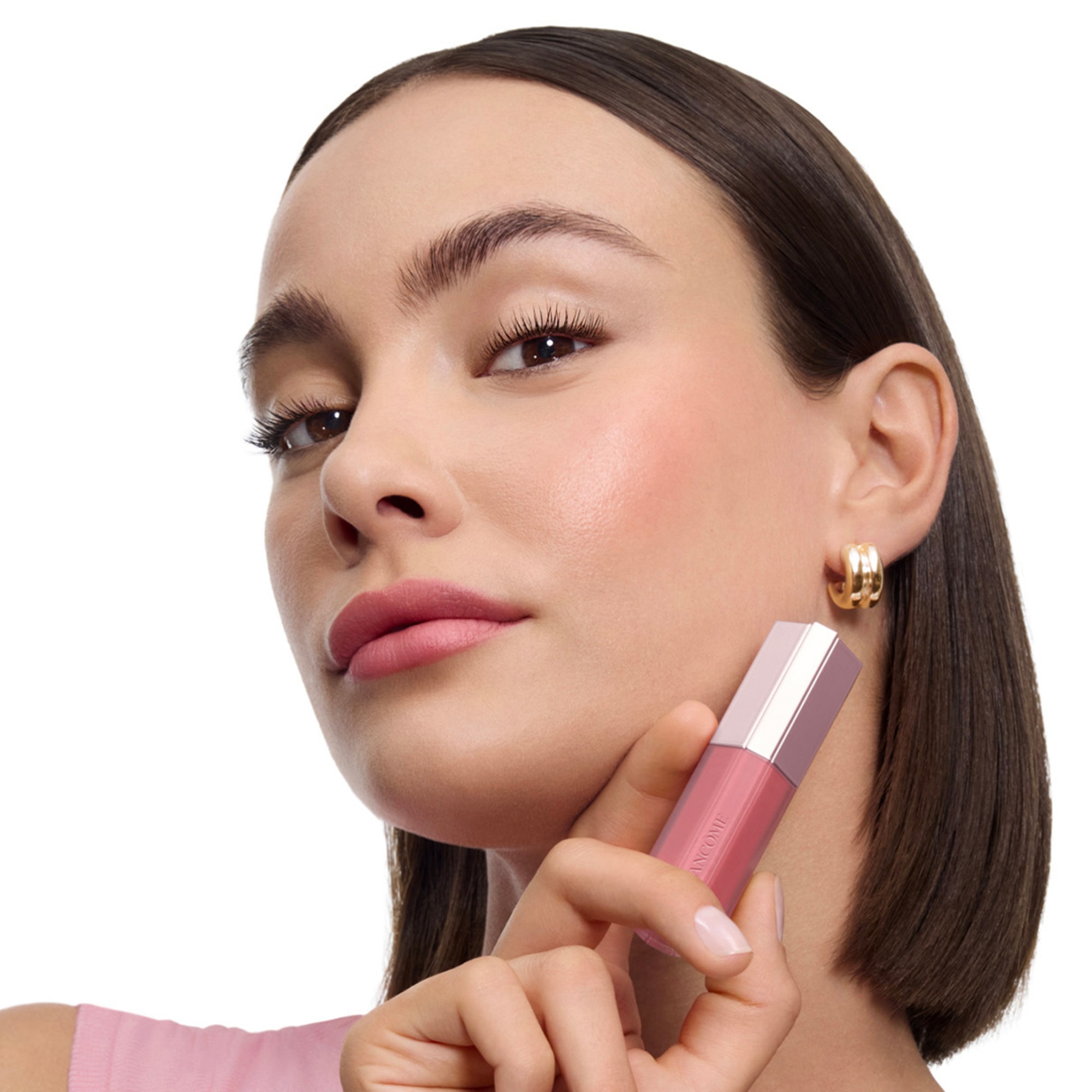 Lancôme LIP IDOLE CUDDLE TREAT Rouge à lèvres mat fini velours floutant 1 of 4