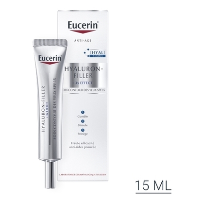 15ML EUCERIN HYALURON-FILLER + 3x EFFECT Soin contour des yeux SPF15  1 of 4 