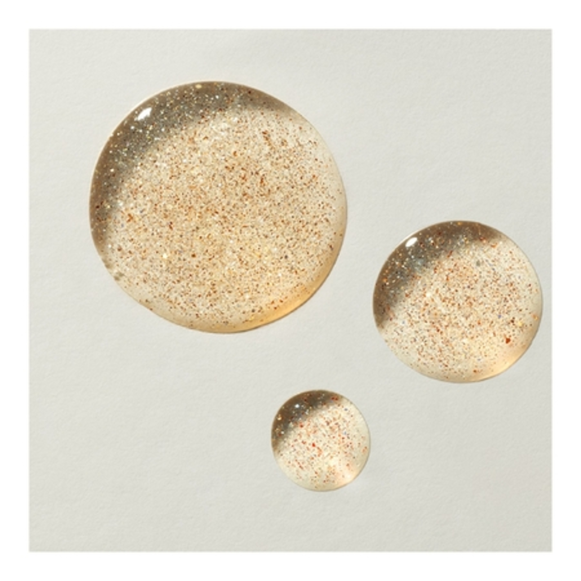 Huile scintillante corps