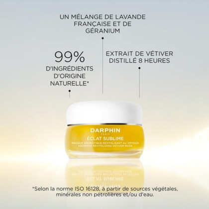 Masque aromatique revitalisant au vétiver