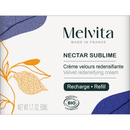 50mL MELVITA ANTI AGE GLOBAL Recharge - crème velours suprême  1 of 2 