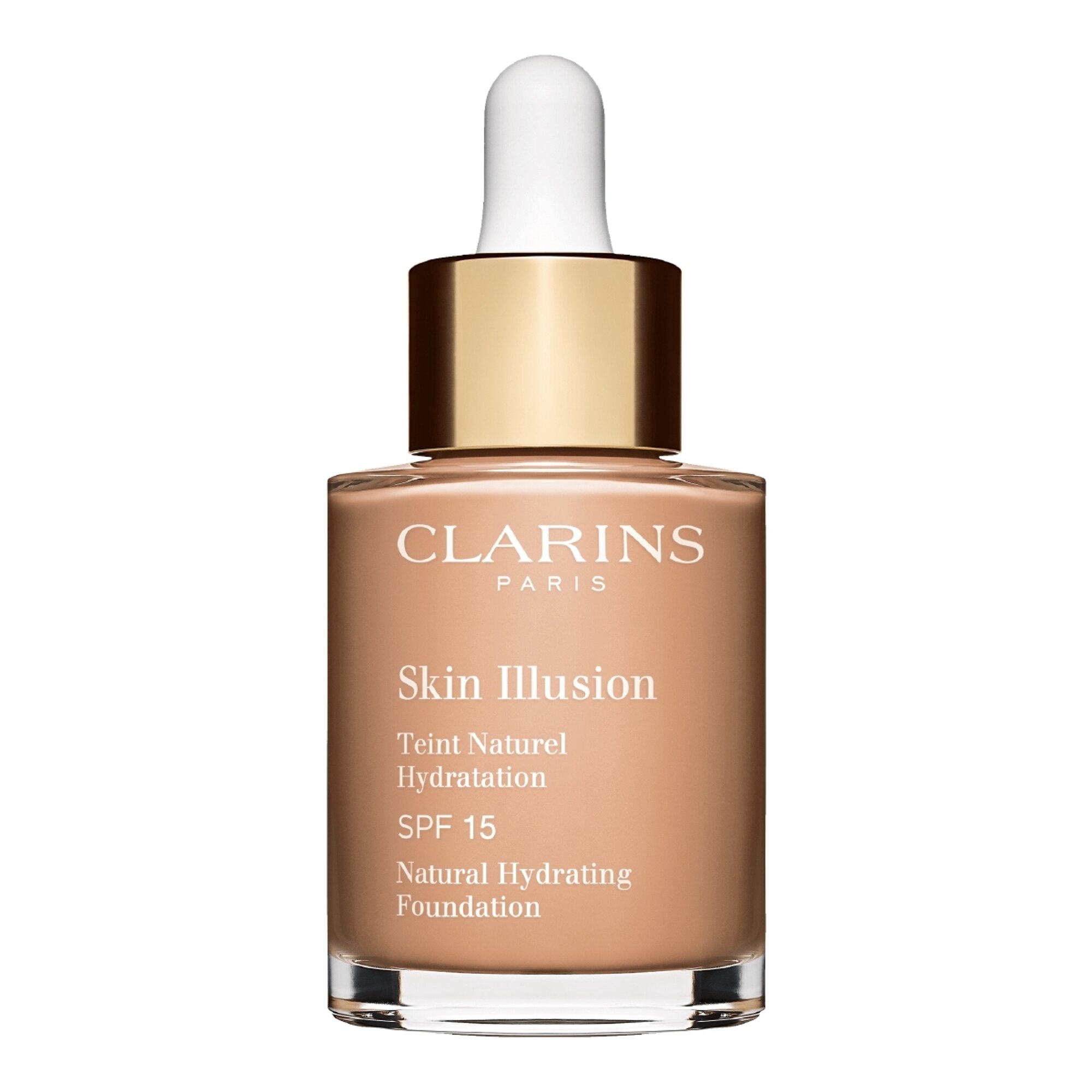 Clarins - Skin Illusion Spf 15 30ml - Skin Illusion Spf15 Fond De Teint - 109c - Wheat 42 €