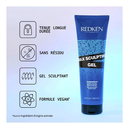 250ML REDKEN STYLING BY REDKEN Gel sculptant fixation maximal  1 of 4 