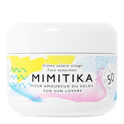 50G MIMITIKA POUR AMOUREUX DU SOLEIL Crème solaire visage SPF50  1 of 4 