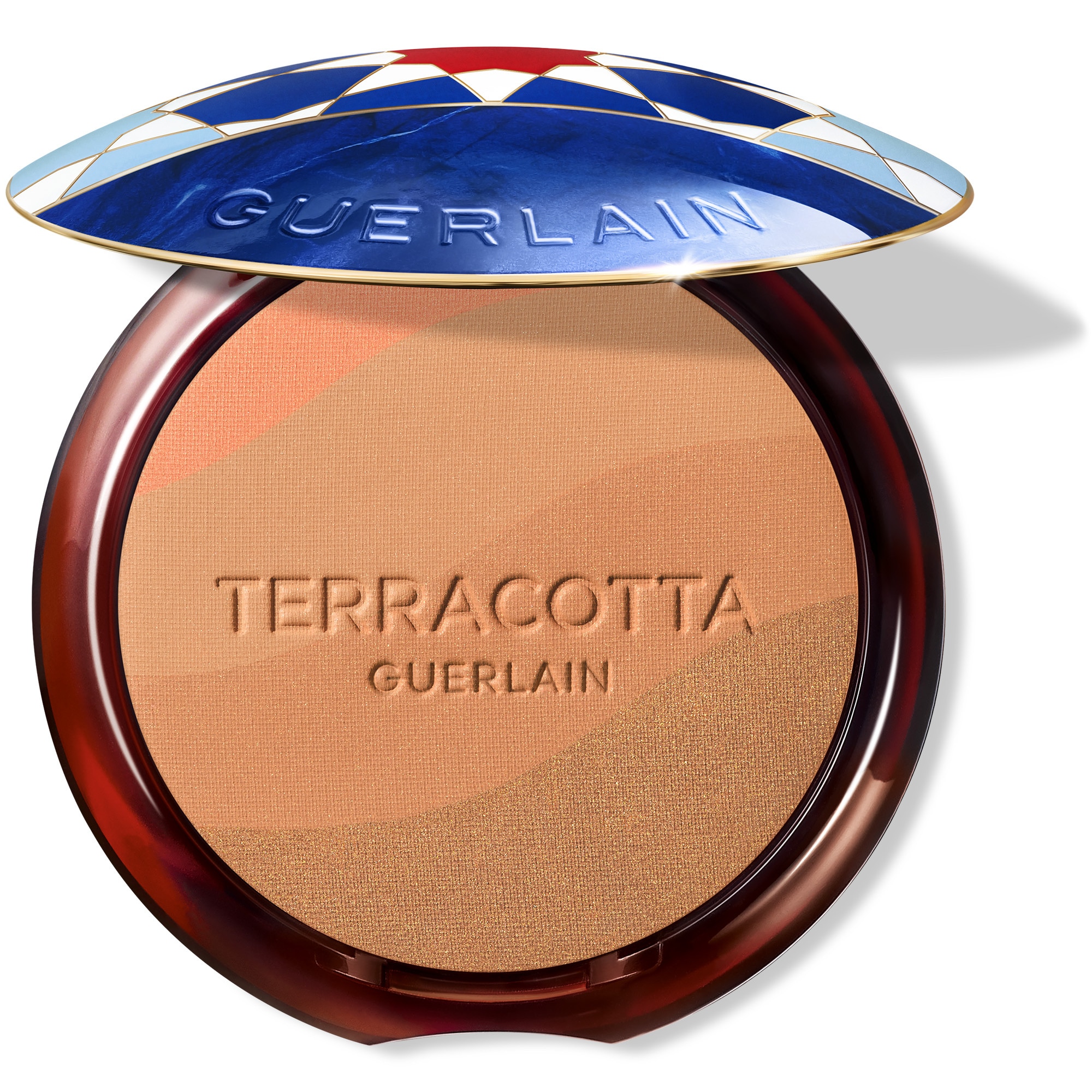 Guerlain - Terracotta Golden Dunes - La Poudre Éclat Bonne Mine Naturelle - El26 03 Blue Dakhla - Moyen Doré