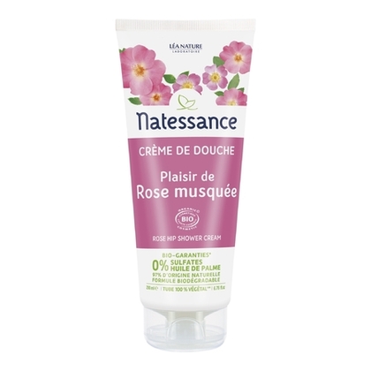 200ML Natessance HYGIENE CORPS Gel douche rose musquée  1 of 1 